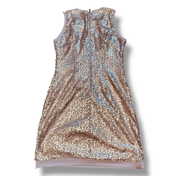 Rose Gold Sequin Vince Camuto Pink Sequin Dress Vince Camuto Rose Gold  Shift Dress Vince Camuto